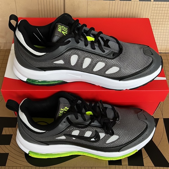 Nike Air Max AP Mens Iron Grey/Black-Photon Dust Grey Volt - Picture 3 of 16